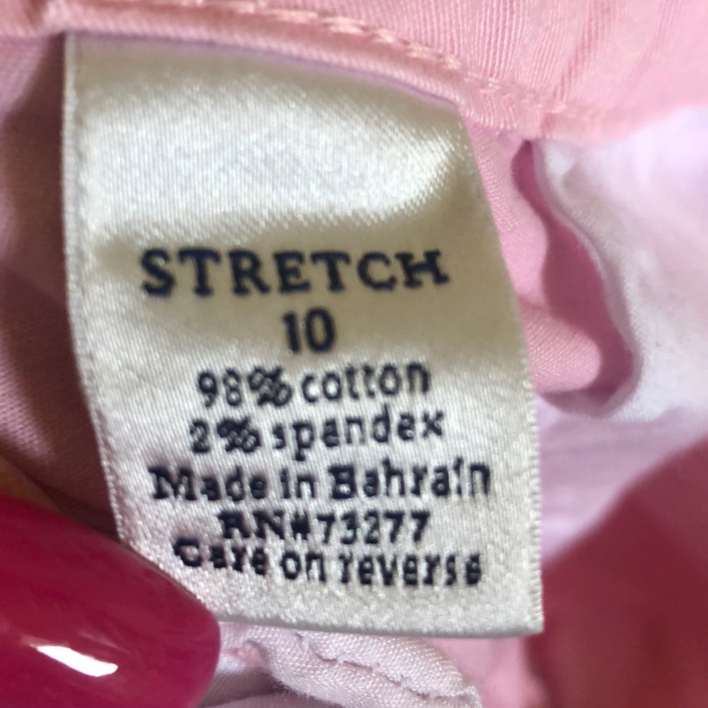 Pink Stretch Capri - Picture 5 of 5